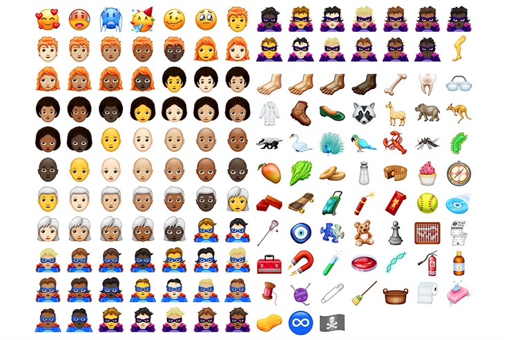 Nuevos emojis y emoticonos