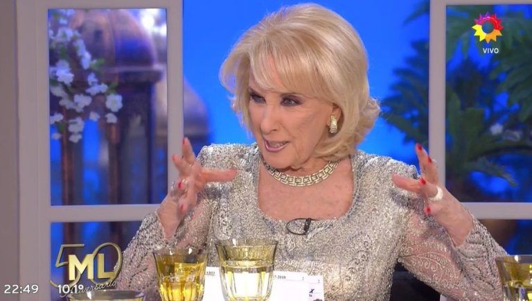 Mirtha Legrand dijo que fue testigo de la noche que Wanda Nara estuvo con Maradona