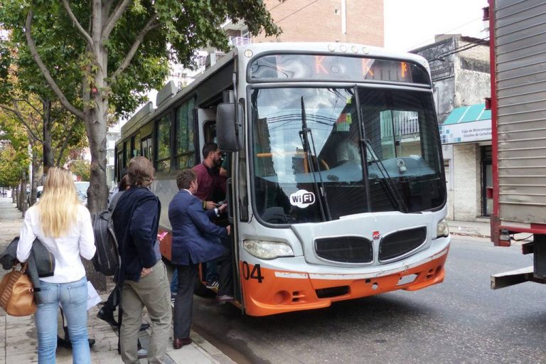 Operativo de desvíos del Transporte Urbano en inmediaciones del Centro de Justicia Penal