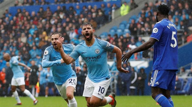 Manchester City goleó en su visita a Cardiff