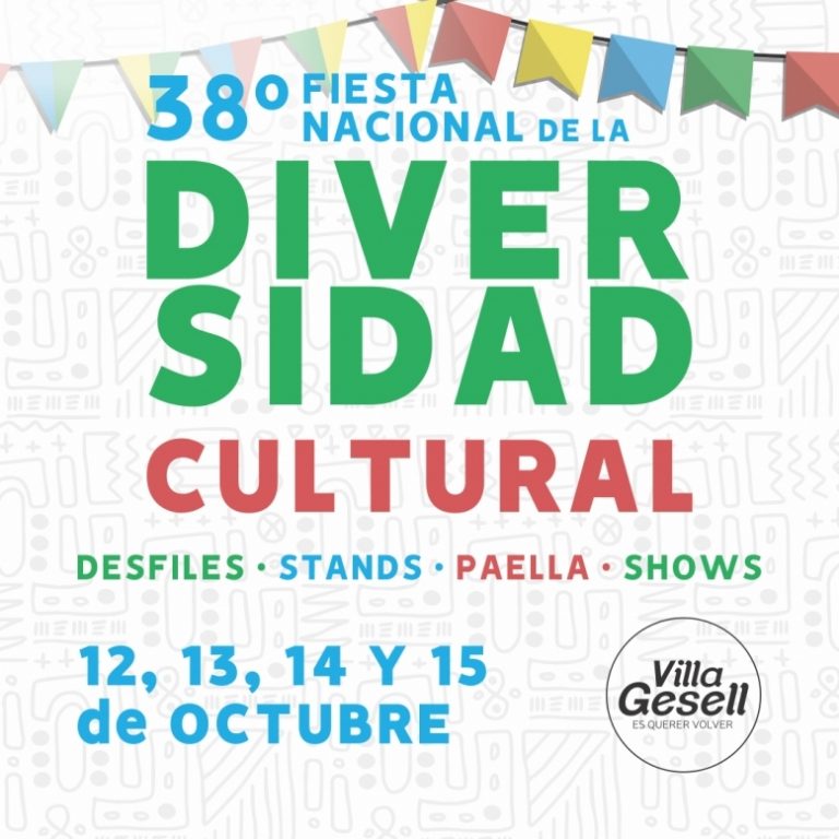 Sensacional paso de la  38º Fiesta de la diversidad cultural