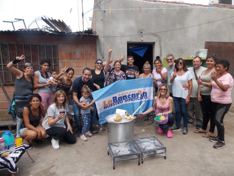 Bancarios celebraron su día con una jornada solidaria