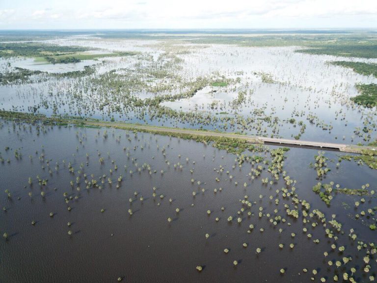 La Bolsa de Comercio de Rosario cubre la catástrofe hídrica en el norte santafesino