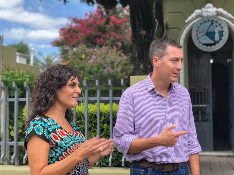 Los candidatos Norma López y Diego Garavano recorrieron Villa Gobernador Gálvez