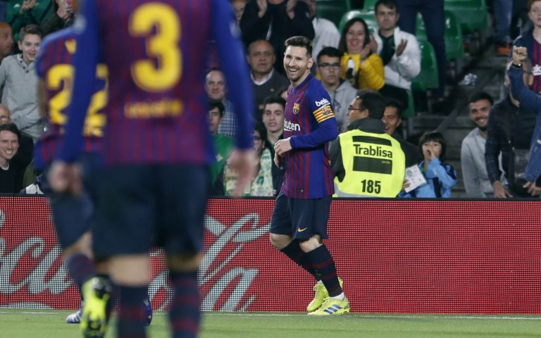 A Messi, lo aplauden hasta los rivales