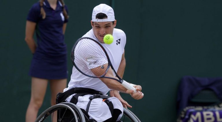 Gustavo Fernández ganó en Wimbledon