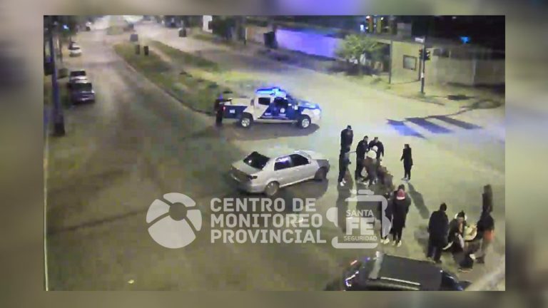 Espectacular choque en Avellaneda y Garibaldi