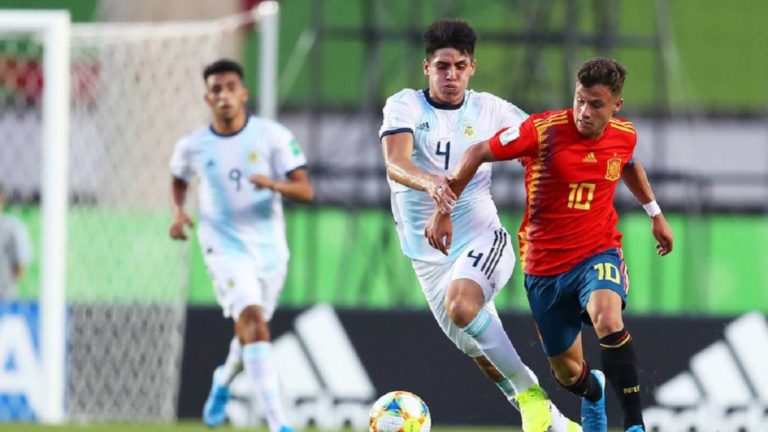 Mundial sub 17: Argentina empató con España