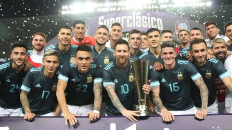 Argentina venció a Brasil en Riad