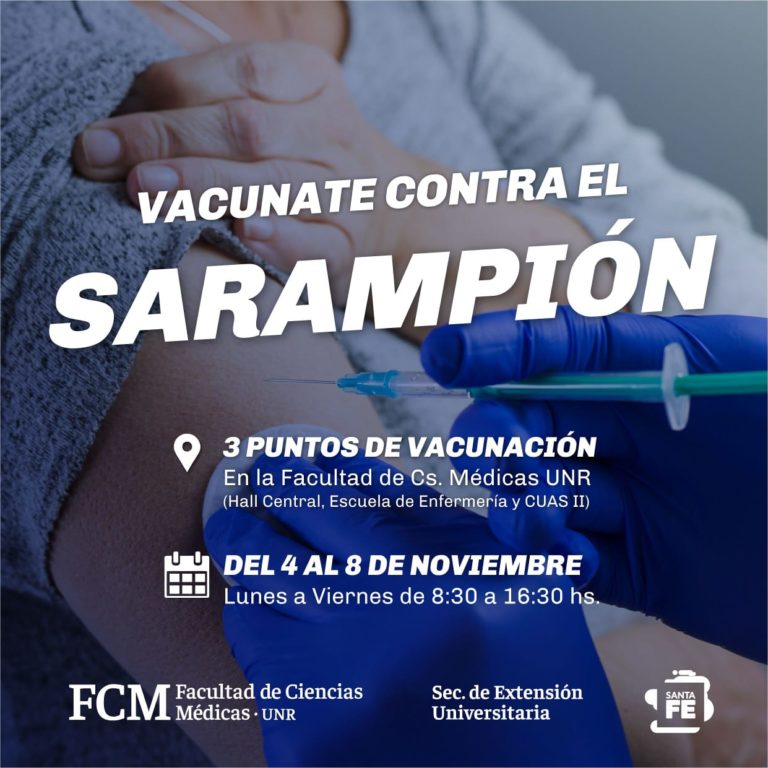 Campaña de vacunación contra el Sarampión