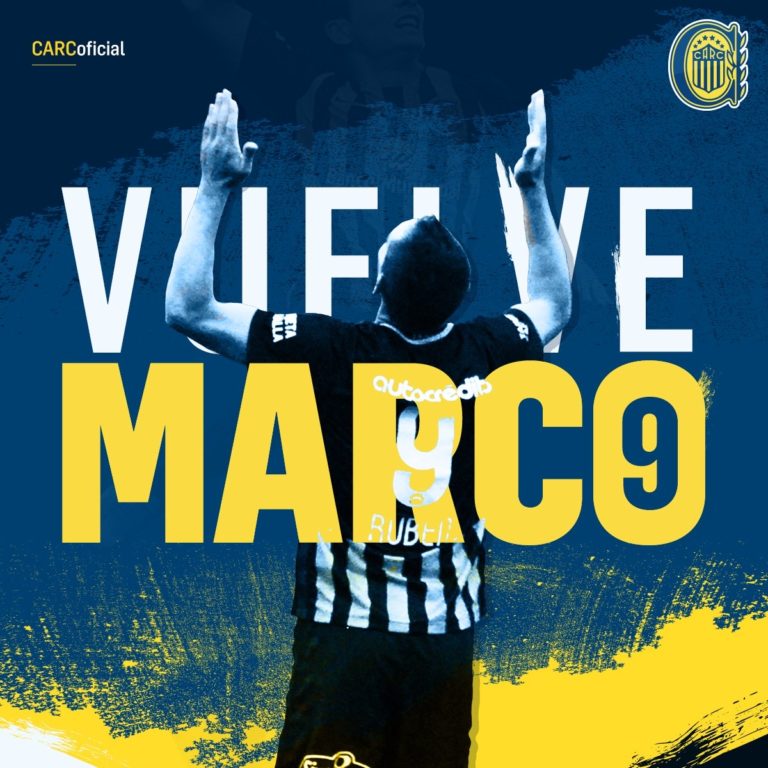 Vuelve Marco Ruben a Rosario   Central