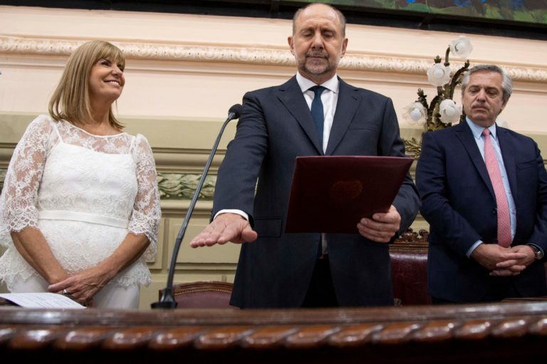 Omar Perotti juró en la Legislatura de Santa Fe