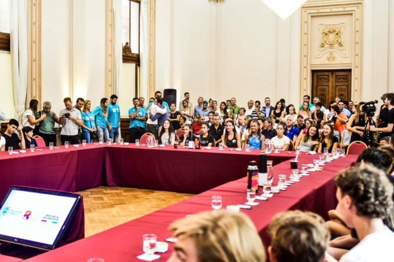 Reconocimiento a deportistas que fueron convocados al Campus YOG Dakar 2022