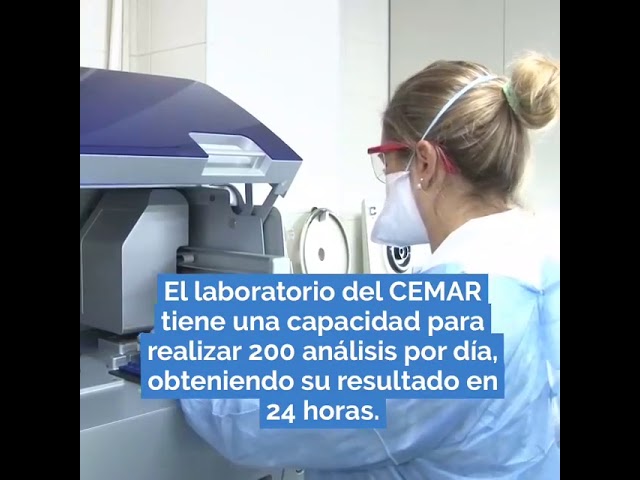 El laboratorio del CEMAR ya realiza los análisis para el diagnóstico de Coronavirus