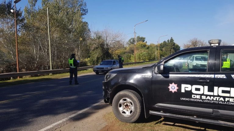 Se realiza un doble control sanitario para camiones y pasajeros que ingresan a la provincia