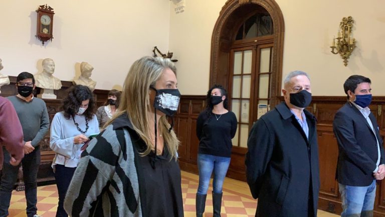 Marcelo Saín  presentó el proyecto de reforma policial ante el Concejo Municipal