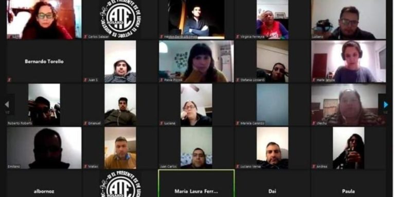 Segunda jornada de paro de trabajadores del área de Justicia Penal y Juvenil