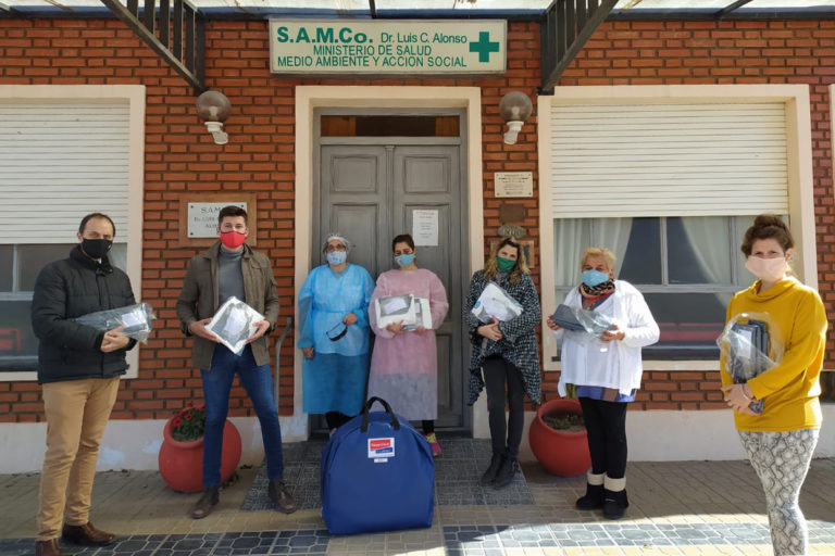 El comité departamental de Iriondo entregó nuevos  insumos para los efectores de salud