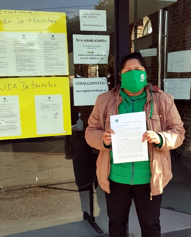 Asistentes escolares: ATE anunció que se aplicará retención de tareas si no se garantiza la salud en un contexto de covid-19