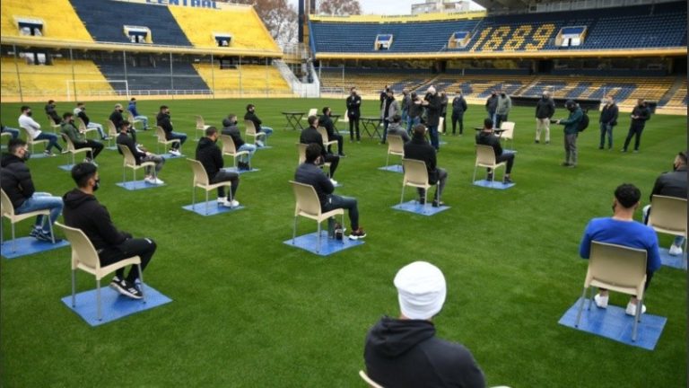 El ‘‘ Kily’’ González fue presentado al plantel en el Gigante de Arroyito