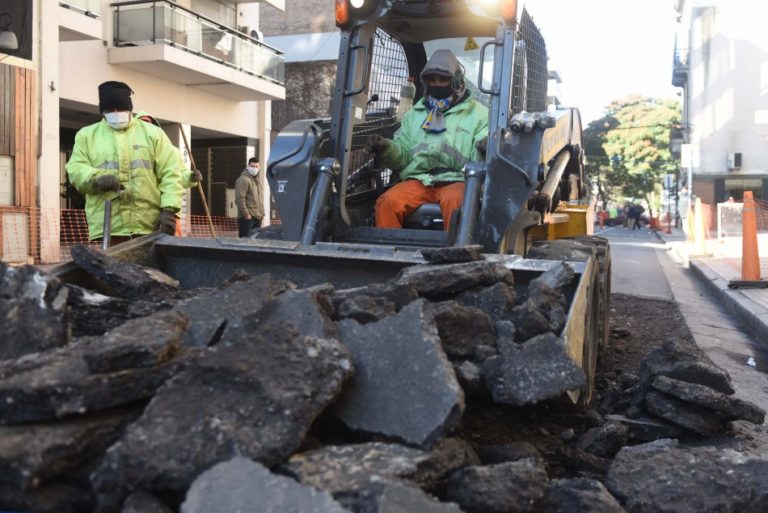 Comenzó la segunda etapa del plan de mantenimiento vial en calles