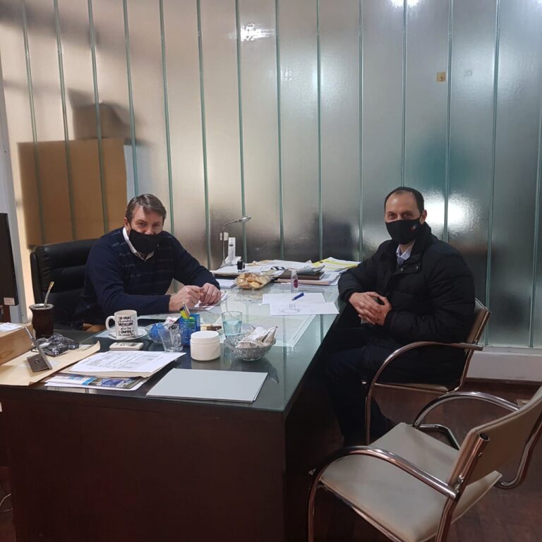 Gestiones de Rasetto ante Vialidad Provincial