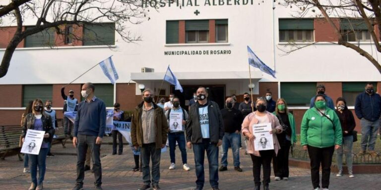 Trabajadores de ATE Rosario van al paro por tercera semana consecutiva