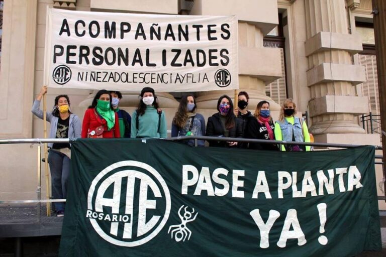 ATE Rosario reclamó protección sanitaria para trabajadores de niñez