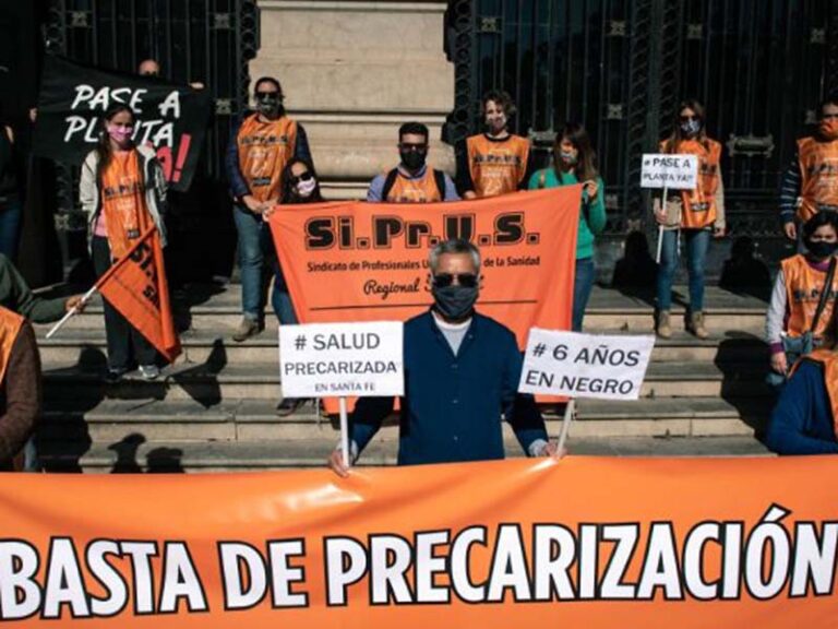 Profesionales de la salud no aceptaron la propuesta paritaria