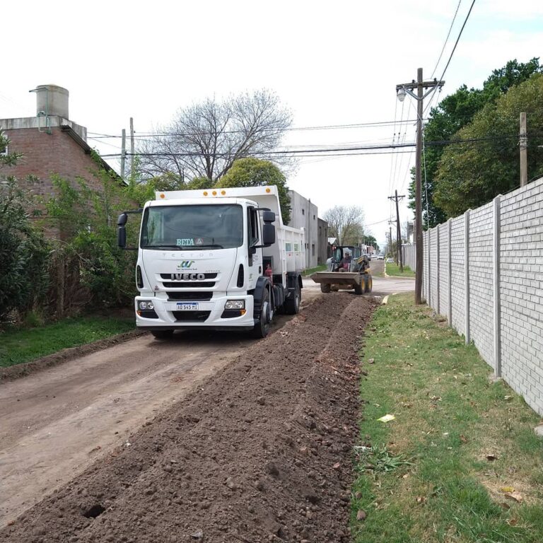 Continúan las obras públicas en San Jeronimo Sud
