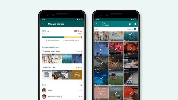 WhatsApp presentó la nueva función para liberar espacio en el celular