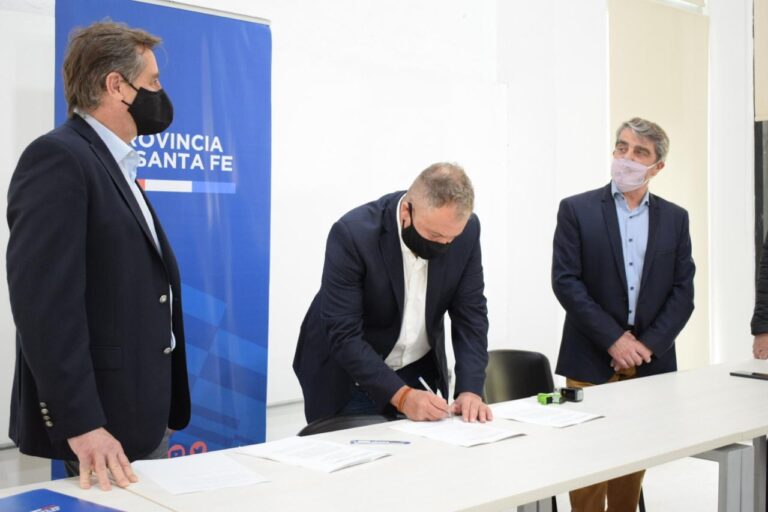 Traferri logró la firma de un convenio con el Ministerio de Desarrollo Social para remodelar el Jardín Manitos Traviesas de Bermúdez