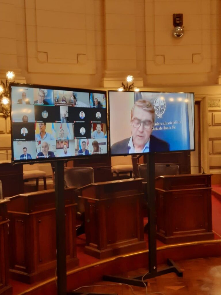 El senador Traferri pidió al Ejecutivo provincial que realice las obras necesarias en el acceso a Fuentes