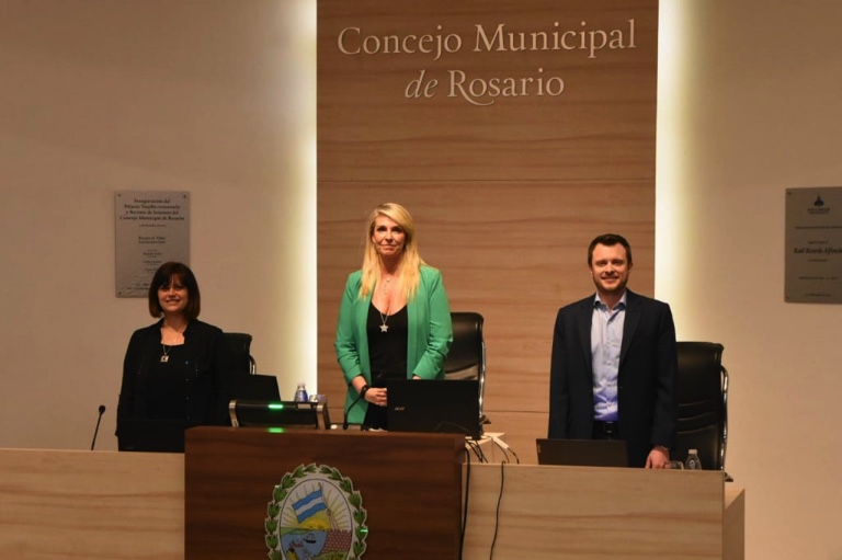 María Eugenia Schmuck fue reelecta como presidenta del Concejo Municipal