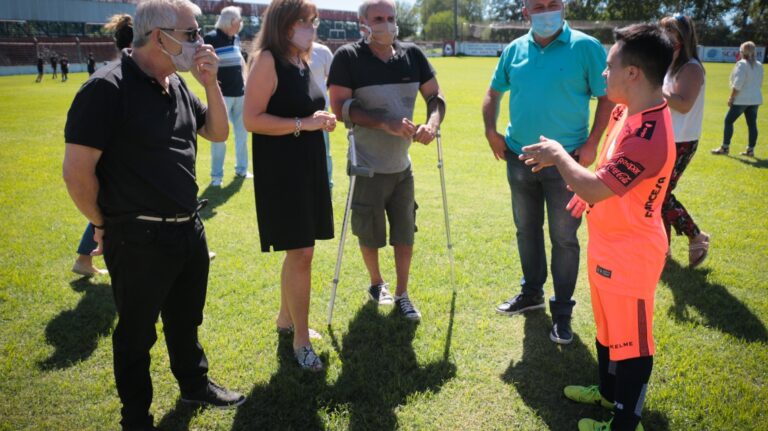 Se presentó el club U.N.I.R. en un encuentro deportivo inclusivo