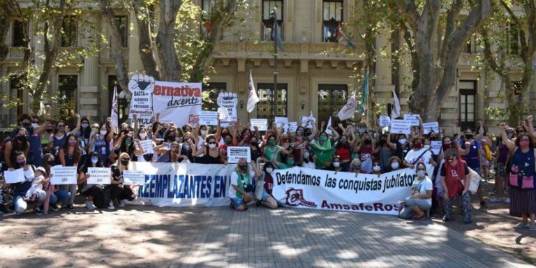 Comienza  la semana con una jornada  de lucha por parte de ATE Rosario