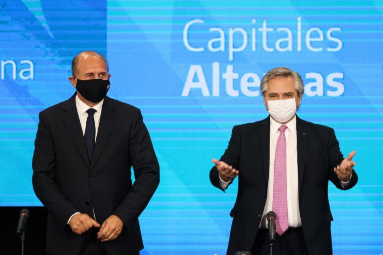 Capitales Alternas: Alberto Fernández visitó Rosario para anunciar obras para la provincia