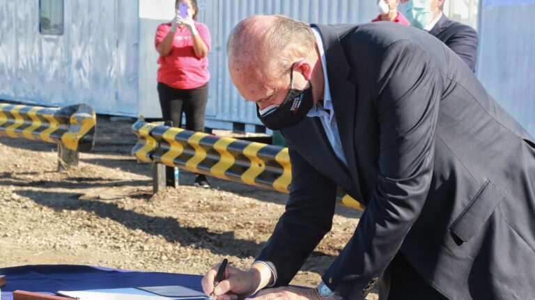 Perotti anunció el inicio formal de la construcción de la autopista de la ruta 33