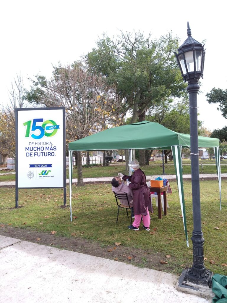 Se amplían los testeos para detectar covid-19 en San Jerónimo Sud