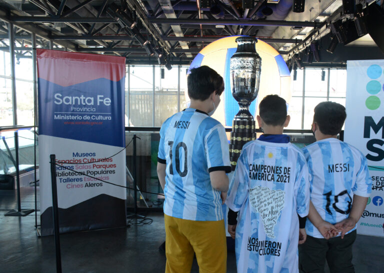 Más de 3000 personas pudieron ver la Copa América en el Museo del Deporte Santafesino