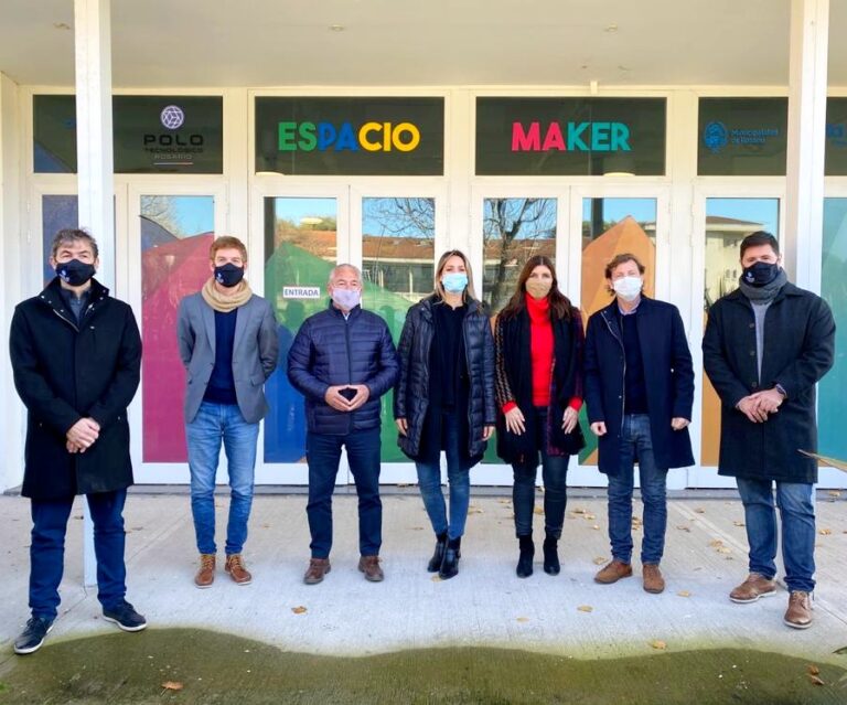 Carolina Losada y Mario Barletta visitaron al Polo Tecnológico de Rosario