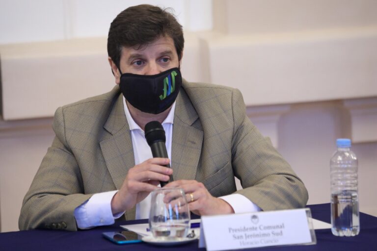 Horacio Ciancio,  fue electo presidente del foro de Intendentes y presidentes comunales radicales