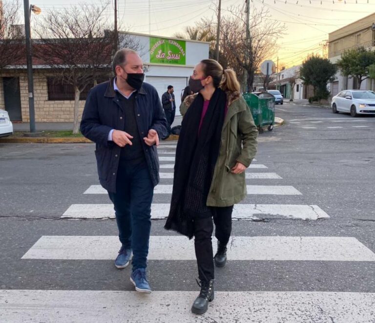 Los concejales Cardozo y Ghilotti desactivaron la ocupación ilegal de un terreno en zona sur.