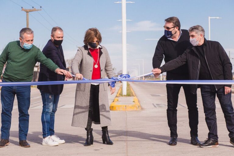 Se inauguró la Avenida Interurbana en Capitán Bermúdez