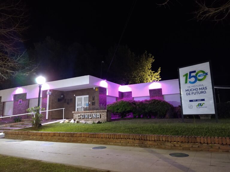 San Jerónimo Sud se iluminará de rosa por la lucha contra el cáncer de mama