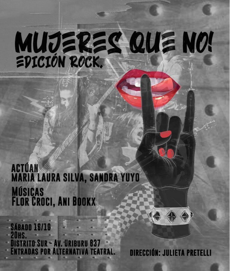 Mujeres que NO! Edición Rock