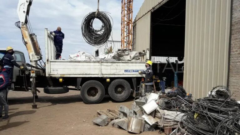 Piden que la Justicia actúe contra el mercado ilegal de cobre