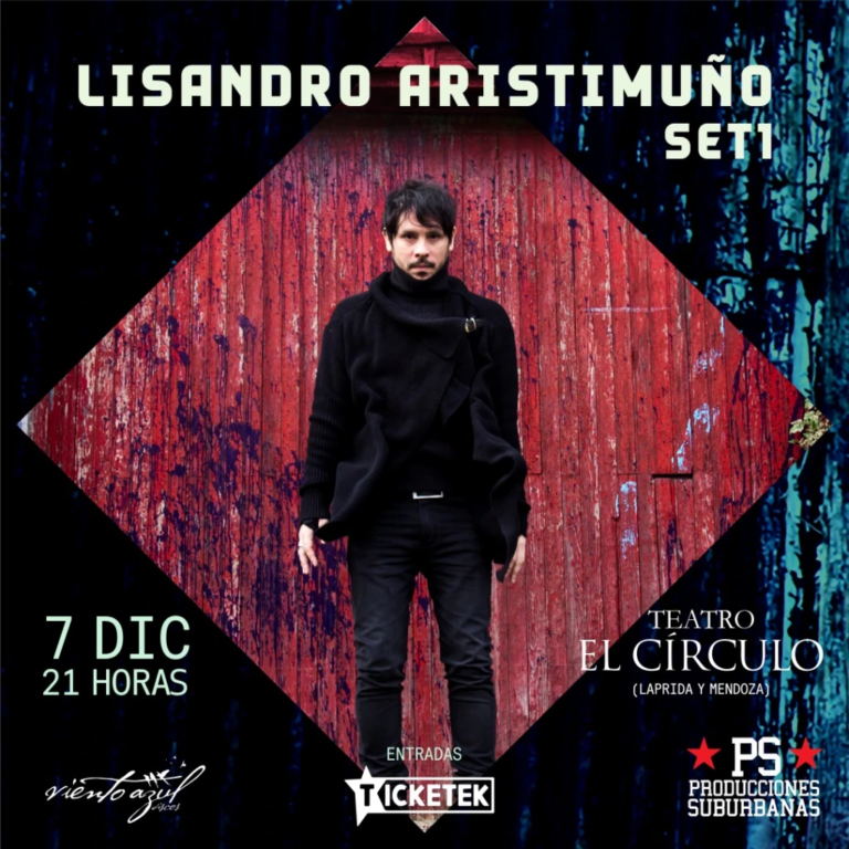 #LisandroAristimuño en el Teatro Círculo
