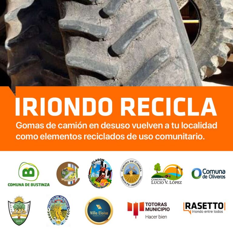 Campaña Departamental de Reciclaje de Gomas de Camión