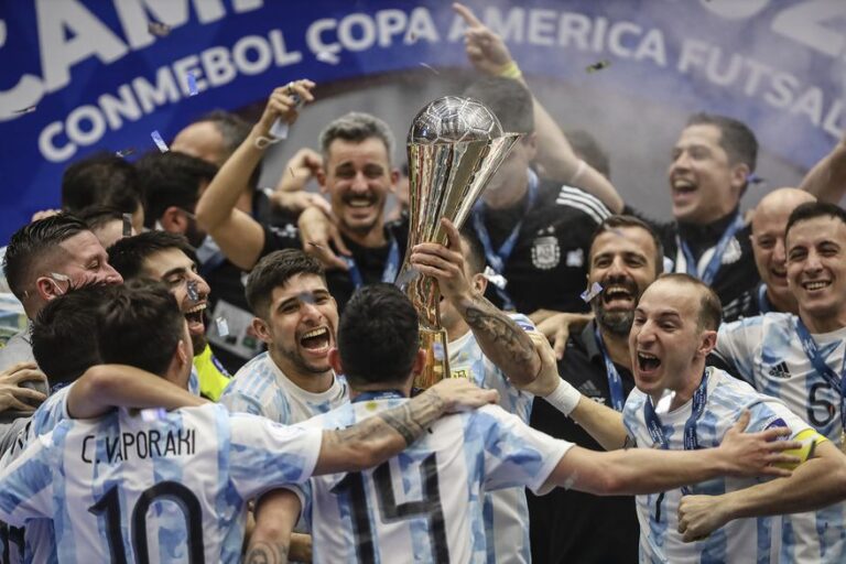 Argentina campeón de la Copa América de Futsal